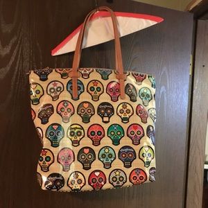Consuelo Sugar Skull Market Tote
